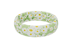 April Daisies Thin Ring