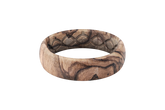 Burled Walnut Thin Ring