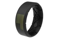Edge Hero - America Black & Moss Green Flag Ring