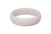 Solid Pearl Rose Thin Ring