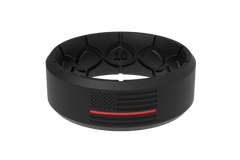 Edge Hero - Protector Black/Red Line Ring
