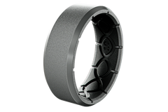 Zeus Edge Deep Stone Grey Ring