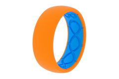 Solid Blaze Orange Ring