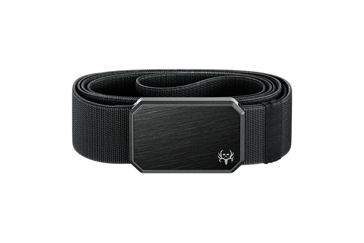 Bone Collector Icon Groove Belt Black/Black