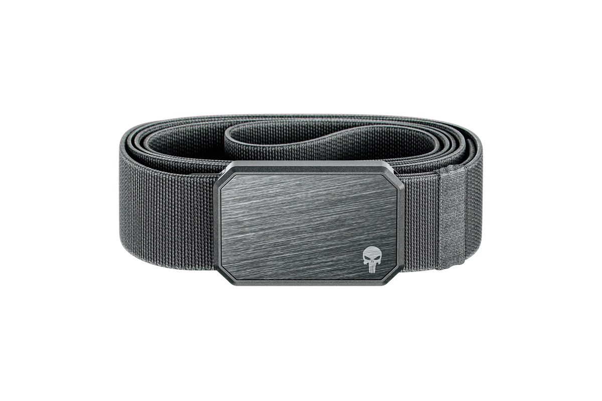 Groove Belt - Punisher Skull Deep Stone/Gun Metal