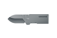 Groove® Money Clip Knife - Silver