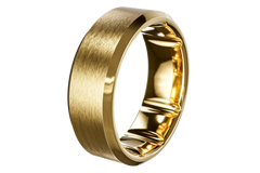 Groove Ring® Tungsten - 24k Gold