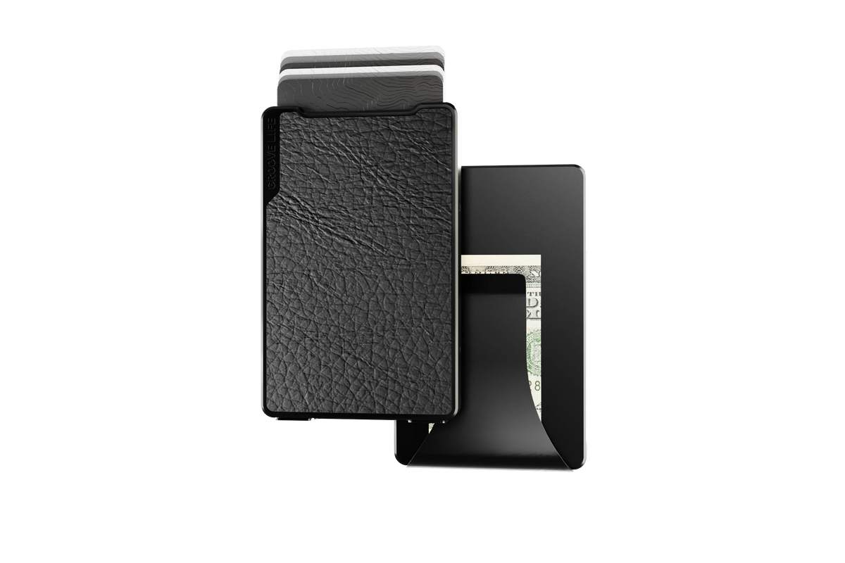 Groove Wallet® Leather - Black