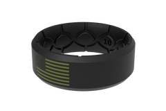 Edge Hero - America Black & Moss Green Flag Ring