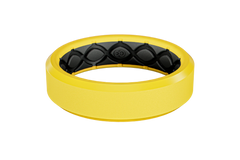 Zeus Pulse Yellow Thin Ring