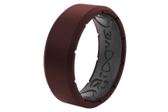 Edge Crimson & Grey Ring