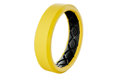 Zeus Pulse Yellow Thin Ring