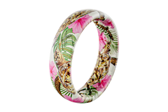 Guy Harvey Pink Hibiscus Turtle Thin Ring